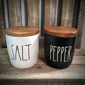 Rae Dunn Salt and Pepper cellars